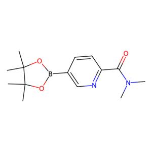 6-(二甲基氨基甲酰基)吡啶-3-硼酸频哪醇酯,N,N-Dimethyl-5-(4,4,5,5-tetramethyl-1,3,2-dioxaborolan-2-yl)picolinamide