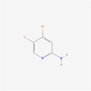 4-溴-5-碘吡啶-2-胺,4-Bromo-5-iodopyridin-2-amine