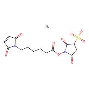ε-马来酰亚胺己酸磺基琥珀酰亚胺酯 (Sulfo-EMCS),N-([ε-Maleimidocaproyloxy)sulfosuccinimide ester