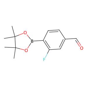 aladdin 阿拉丁 F587048 2-氟-4-甲酰基苯硼酸频哪醇酯 1352657-25-0 96%