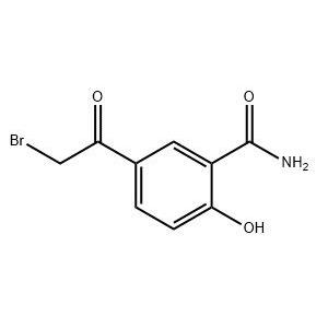 aladdin 阿拉丁 B598727 5-溴乙酰基-2-羟基苯酰胺 73866-23-6 Technical grade，90%