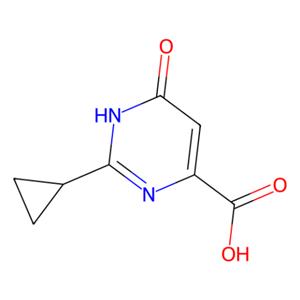 aladdin 阿拉丁 C590374 2-环丙基-6-羟基嘧啶-4-羧酸 858956-25-9 97%