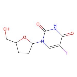 aladdin 阿拉丁 D468554 2',3'-二脱氧-5-碘尿苷 105784-83-6 97%