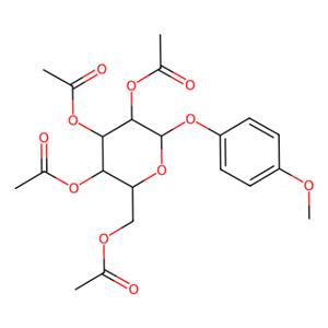 aladdin 阿拉丁 M158452 4-甲氧苯基2,3,4,6-四-O-乙酰基-β-D-吡喃葡萄糖苷 14581-81-8 98%