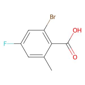 2-溴-4-氟-6-甲基苯甲酸,2-Bromo-4-fluoro-6-methylbenzoicacid