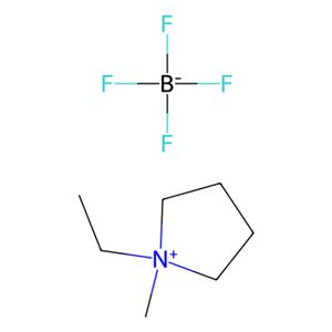 aladdin 阿拉丁 E156309 1-乙基-1-甲基吡咯烷鎓四氟硼酸盐 117947-85-0 98%