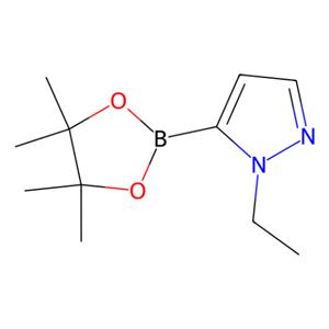 1-乙基-5-(四甲基-1,3,2-二氧杂硼硼烷-2-基)-1H-吡唑,1-ethyl-5-(tetramethyl-1,3,2-dioxaborolan-2-yl)-1H-pyrazole