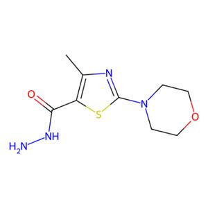aladdin 阿拉丁 W417471 4-甲基-2-吗啉-4-基-1,3-噻唑-5-甲酰肼 743444-75-9 98%