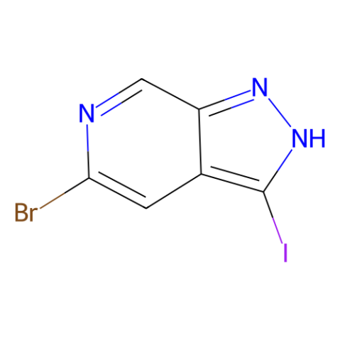 5-溴-3-碘-1H-吡唑并[3,4-c]吡啶,5-Bromo-3-iodo-1H-pyrazolo[3,4-c]pyridine