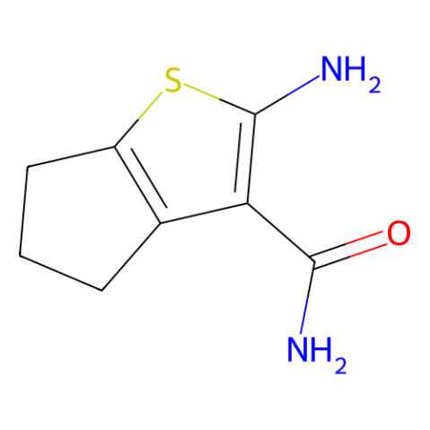 2-氨基-5,6-二氢-4H-环戊烷并[b]噻吩-3-甲酰胺,2-Amino-5,6-dihydro-4H-cyclopenta[b]thiophene-3-carboxamide