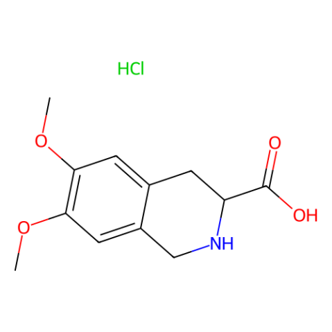 (S)-(-)-6,7-二甲氧基-1,2,3,4-四氢异喹啉-3-甲酸盐酸盐,(S)-(-)-6,7-Dimethoxy-1,2,3,4-tetrahydroisoquinoline-3-carboxylic Acid Hydrochloride