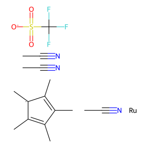 三(乙腈)五甲基環(huán)戊二烯基三氟甲磺酸釕(II),acetonitrile,1,2,3,4,5-pentamethylcyclopentane,ruthenium,trifluoromethanesulfonate