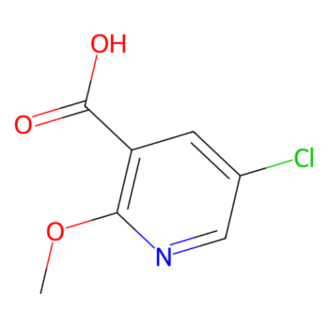 5-氯-2-甲氧基烟酸,5-Chloro-2-methoxynicotinic acid