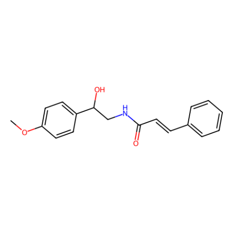 印枳碱,N-(2-Hydroxy-2-(4-methoxyphenyl)ethyl)cinnamamide