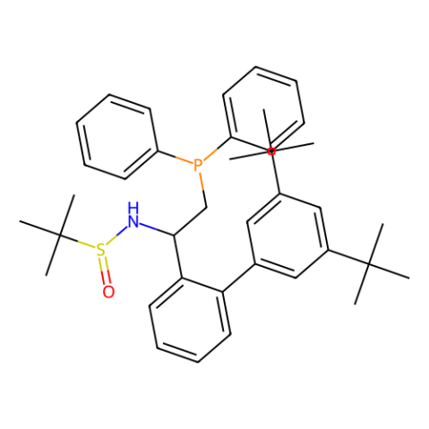 [S（R）]-N-[（1S）-1-[3''，5''-双（1,1-二甲基乙基）[1,1''-联苯]-2-基]-2-（二苯基膦基）乙基]-2-甲基-2-丙烷亚磺酰胺,[S(R)]-N-[(1S)-1-[3'',5''-Bis(1,1-dimethylethyl)[1,1''-biphenyl]-2-yl]-2-(diphenylphosphino)ethyl]-2-methyl-2-propanesulfinamide