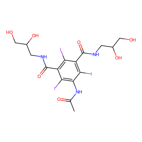 5-乙酰氨基-N,N'-双(2,3-二羟基丙基)-2,4,6-三碘间苯二甲酰胺,5-Acetamido-N,N'-bis(2,3-dihydroxypropyl)-2,4,6-triiodoisophthalamide