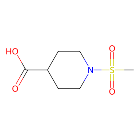1-甲磺酰基哌啶-4-羧酸,1-methanesulfonylpiperidine-4-carboxylic acid