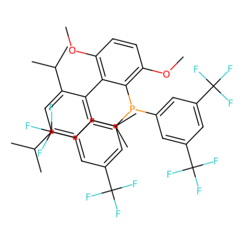 双(3,5-双(三氟甲基)苯基)(2′,4′,6′-三异丙基-3,6-二甲氧基联苯-2-基)膦,2-Di[3,5-bis(trifluoromethyl)phenylphosphino]-3,6-dimethoxy-2',4',6'-tri-i-propyl-1,1'-biphenyl