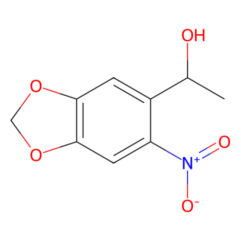 1-(6-硝基苯并[d][1,3]二氧杂环戊烯-5-基)乙醇,1-(6-Nitrobenzo[d][1,3]dioxol-5-yl)ethanol