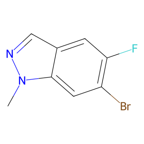 6-溴-5-氟-1-甲基-1H-吲唑,6-Bromo-5-fluoro-1-methyl-1H-indazole