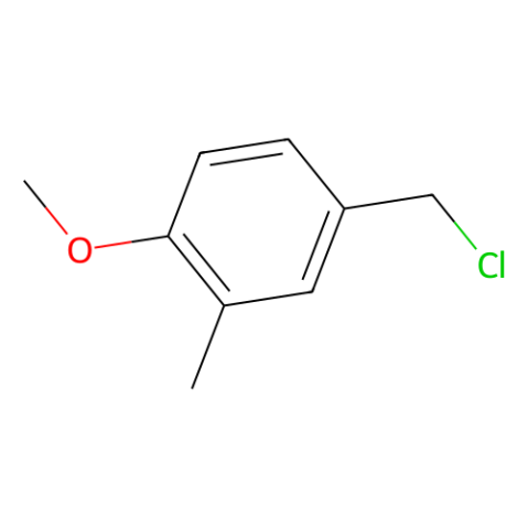 4-甲氧基-3-甲基氯芐,4-(Chloromethyl)-1-methoxy-2-methylbenzene