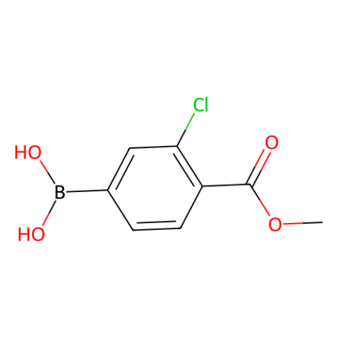 3-氯-4-(甲氧基羰基)苯硼酸 (含不同量的酸酐),3-Chloro-4-(methoxycarbonyl)phenylboronic Acid (contains varying amounts of Anhydride)