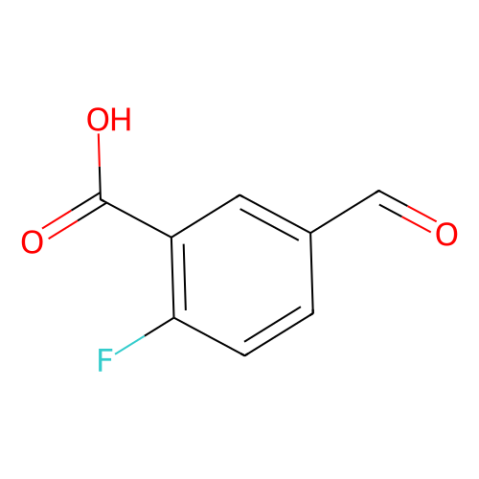 2-氟-5-甲?；郊姿?2-Fluoro-5-formylbenzoic acid