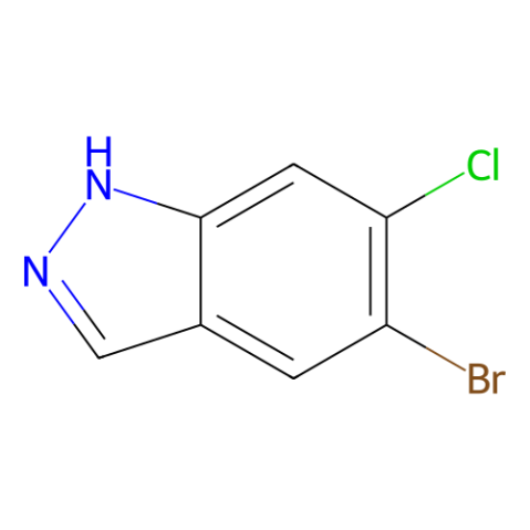 5-溴-6-氯-1H-吲唑,5-bromo-6-chloro-1H-indazole