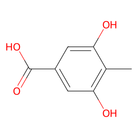 3,5-二羥基-4-甲基苯甲酸,3,5-dihydroxy-4-methylbenzoicacid