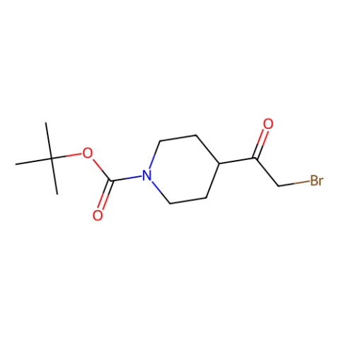 4-(2-溴乙酰基)哌啶-1-甲酸叔丁酯,tert-butyl 4-(2-bromoacetyl)piperidine-1-carboxylate