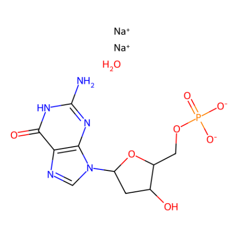 2′-脱氧鸟苷-5′-一磷酸 二钠盐 水合物,2′-Deoxyguanosine 5′-monophosphate disodium salt hydrate