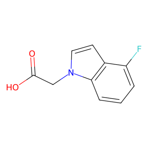 (4-氟-吲哚-1-基)-乙酸,2-(4-Fluoro-1H-indol-1-yl)acetic acid