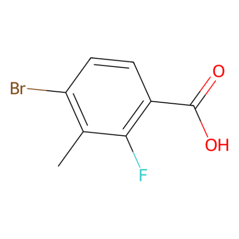4-溴-2-氟-3-甲基苯甲酸,4-Bromo-2-fluoro-3-methylbenzoic acid