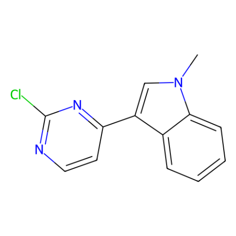 3-(2-氯-4-嘧啶基)-1-甲基-1H-吲哚,3-(2-chloropyrimidin-4-yl)-1-methyl-1H-indole