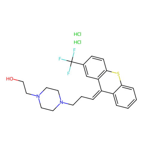顺式-(Z)-氟噻唑 二盐酸盐,cis-(Z)-Flupentixol Dihydrochloride