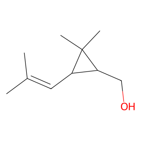 菊醇,顺反异构体混合物,Chrysanthemyl alcohol, mixture of cis and trans