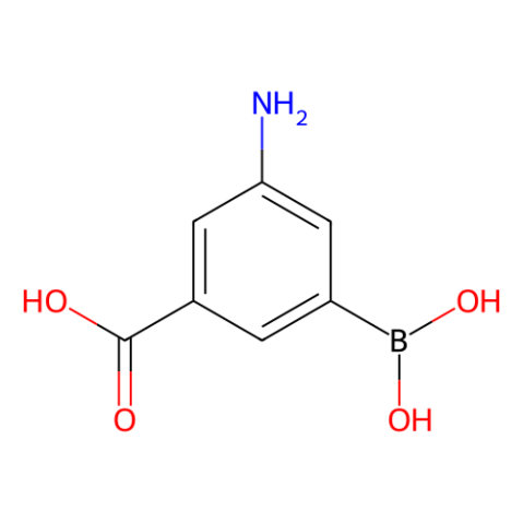 3-氨基-5-羧基苯硼酸(含有數(shù)量不等的酸酐),3-Amino-5-carboxylphenylboronic acid(contains varying amounts of Anhydride)