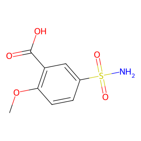 2-甲氧基-5-氨磺酰基苯甲酸,2-Methoxy-5-sulfamoylbenzoic acid