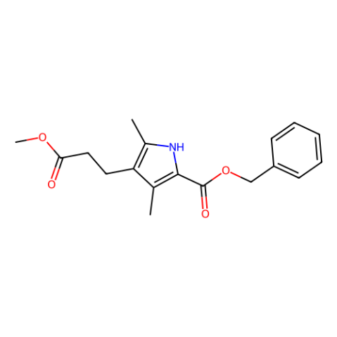 5-(苄氧羰基)-2,4-二甲基-3-吡咯丙酸甲酯,Methyl 5-(benzyloxycarbonyl)-2,4-dimethyl-3-pyrrolepropionate