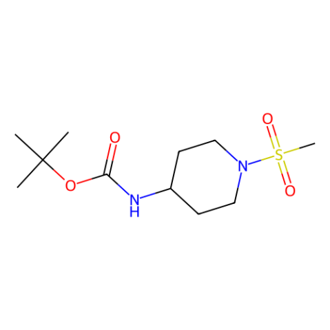 1-MS-4-Boc-氨基哌啶,tert-Butyl (1-(methylsulfonyl)piperidin-4-yl)carbamate