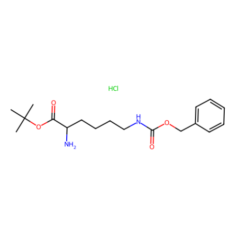 N-Ε-苄氧羰基-L-赖氨酸叔丁酯盐酸盐,2-amino-6-benzyloxycarbonylamino-hexanoic acid tert-bu ester,hydrochloride