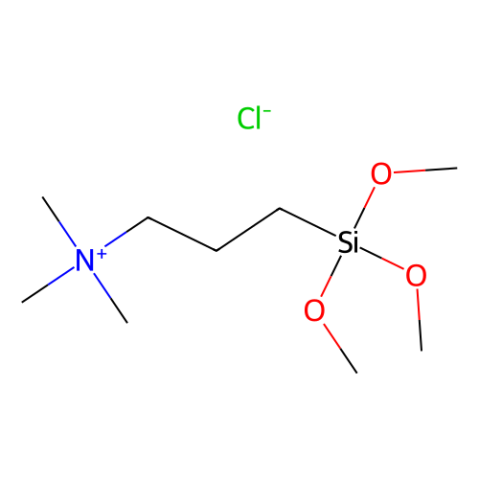 N-三甲氧基硅基丙基-N,N,N-三甲基氯化铵,N-[3-(Trimethoxysilyl)propyl]-N,N,N-trimethylammonium chloride