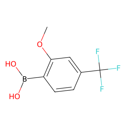 2-甲氧基-4-(三氟甲基)苯基硼酸（含有數(shù)量不等的酸酐）,2-Methoxy-4-(trifluoromethyl)benzeneboronic acid（contains varying amounts of Anhydride）