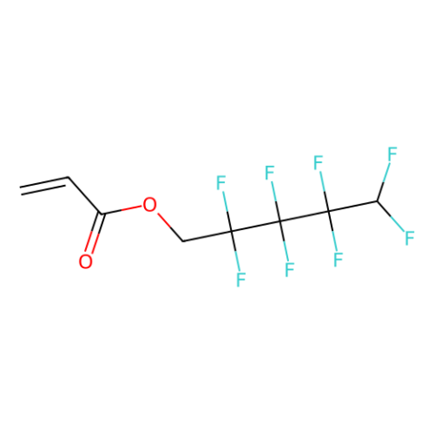 1H,1H,5H-八氟戊基丙烯酸酯(含稳定剂MEHQ),1H,1H,5H-Octafluoropentyl Acrylate (stabilized with MEHQ)