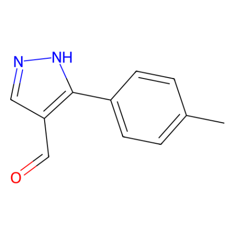 3-(4-苯甲基)-1H-吡唑-4-甲醛,3-(4-Methylphenyl)-1H-pyrazole-4-carboxaldehyde