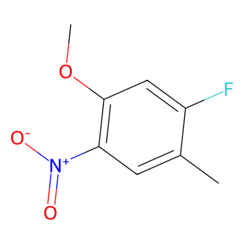 1-氟-5-甲氧基-2-甲基-4-硝基苯,1-Fluoro-5-methoxy-2-methyl-4-nitrobenzene