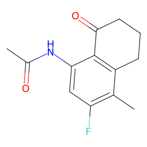 N-(3-氟-4-甲基-8-氧代-5,6,7,8-四氢萘-1-基)乙酰胺,N-(3-Fluoro-4-methyl-8-oxo-5,6,7,8-tetrahydronaphthalen-1-yl)acetamide