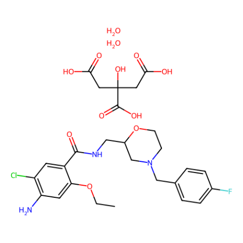 莫沙必利 檸檬酸鹽 二水合物,Mosapride citrate salt dihydrate