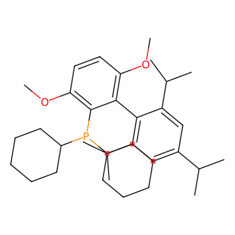 2-(二环己基膦)3,6-二甲氧基-2′,4′,6′-三异丙基-1,1′-联苯,Dicyclohexyl(2',4',6'-triisopropyl-3,6-dimethoxy-[1,1'-biphenyl]-2-yl)phosphine