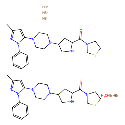 Teneligliptin hydrobromide hydrate,Teneligliptin hydrobromide hydrate